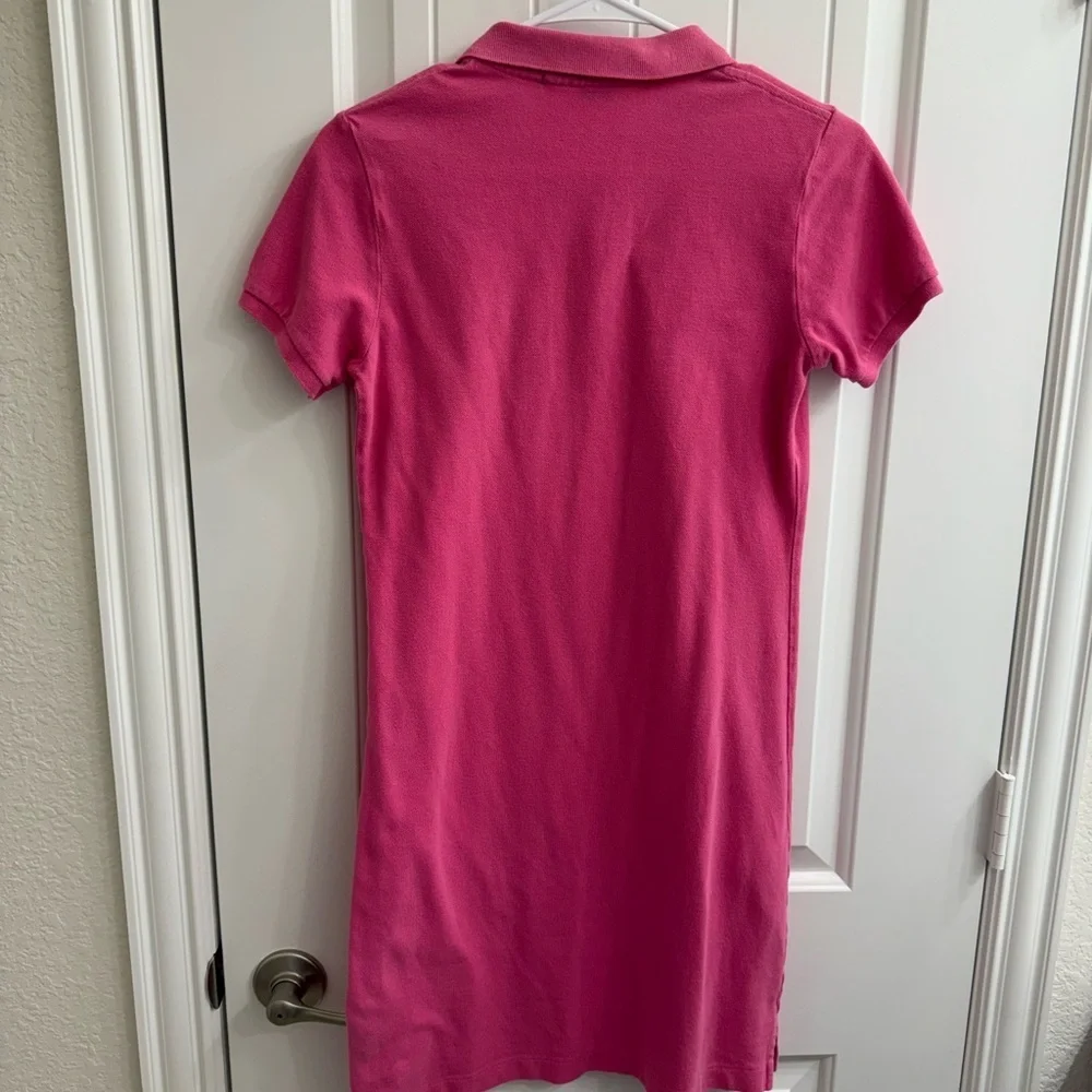 Ralph Lauren Sport Pink Cotton Polo dress sz S - Picture 5 of 5